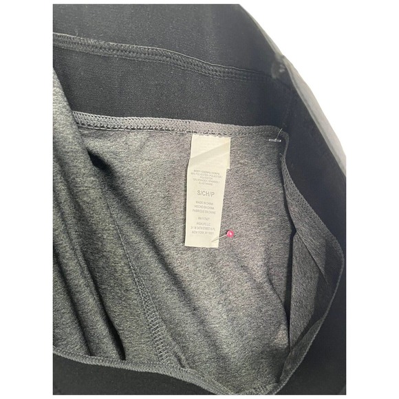 New Reebok Womens Size Small Logo Spell Out Ankle Leggings Heather Gray - Picture 9 of 13